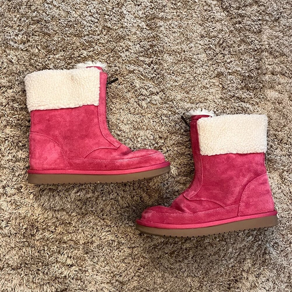 Koolaburra by UGG Lytta Girls Winter Boots Pink Size 4